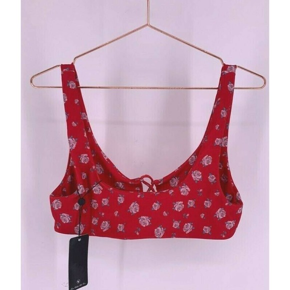 Wildfox Isabelle Bikini Top // Ditsy Rose // L - Picture 6 of 7